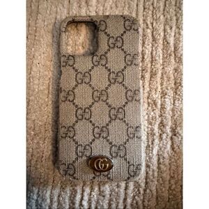 GUCCI GG LOGO OPHIDIA CASE I PHONE 12 I PHONE 13
